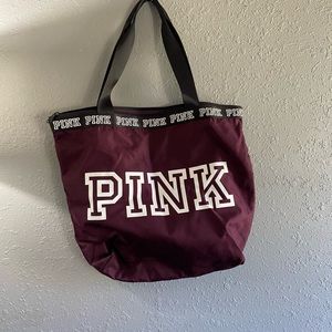 PINK VS Duffel Bag Woman’s Deep Wine Color